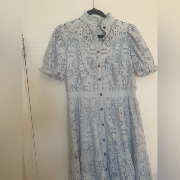 Pamela Love x RTR Blue Victoria Dress - Picture 11 of 13